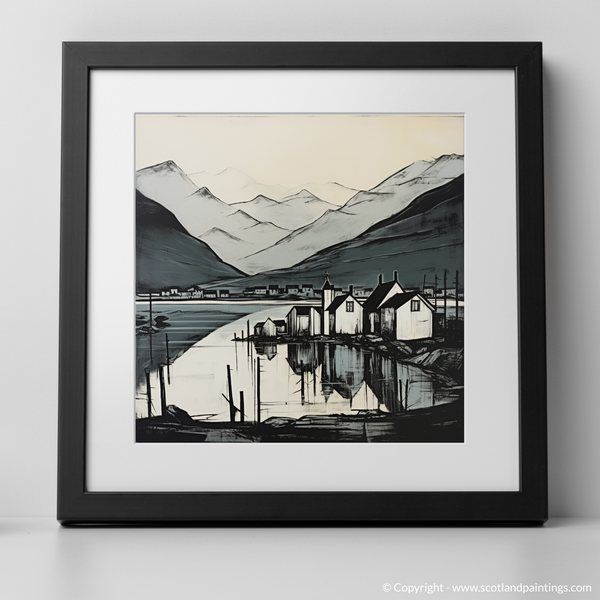 Framed version of Fort William