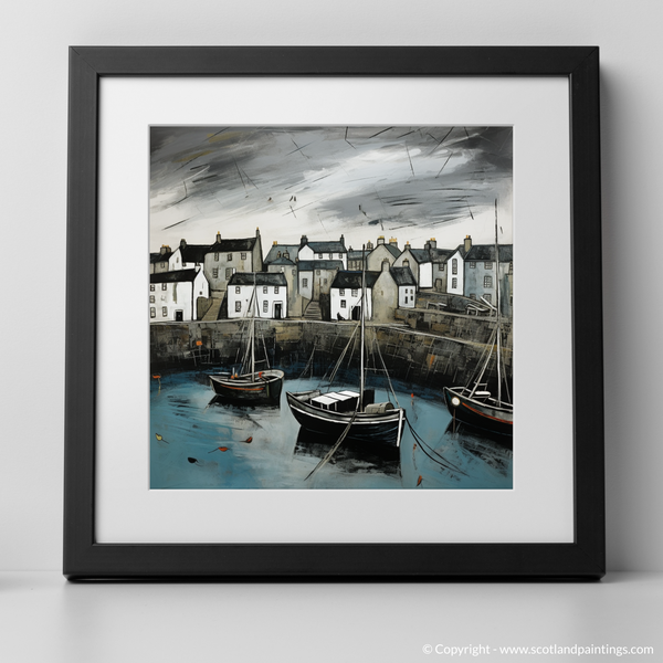 Framed version of Portsoy Harbour