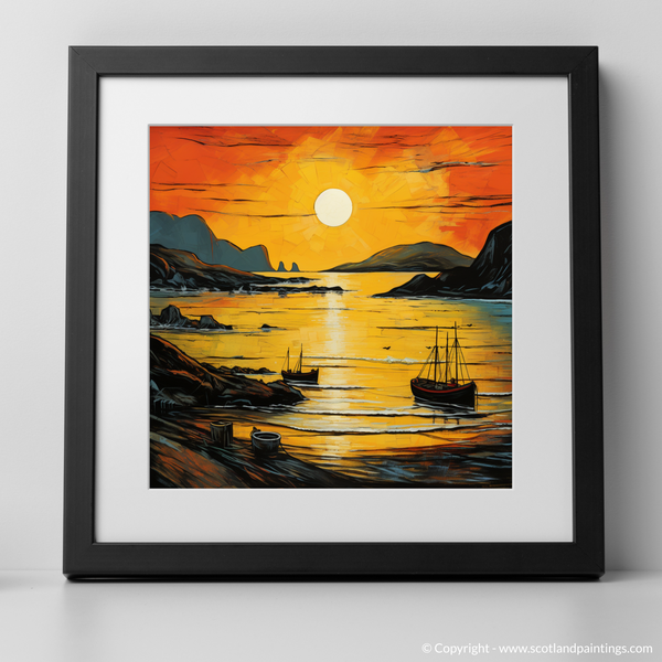 Framed version of Ardalanish Bay