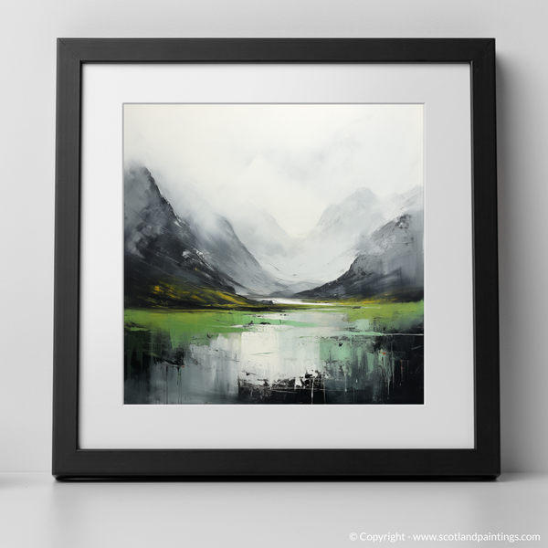 Framed version of Glen Coe