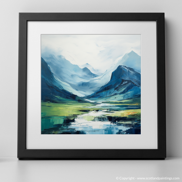 Framed version of Glen Coe