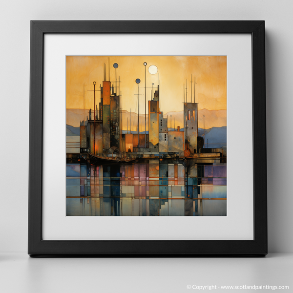 Framed version of St Abba's Harbour