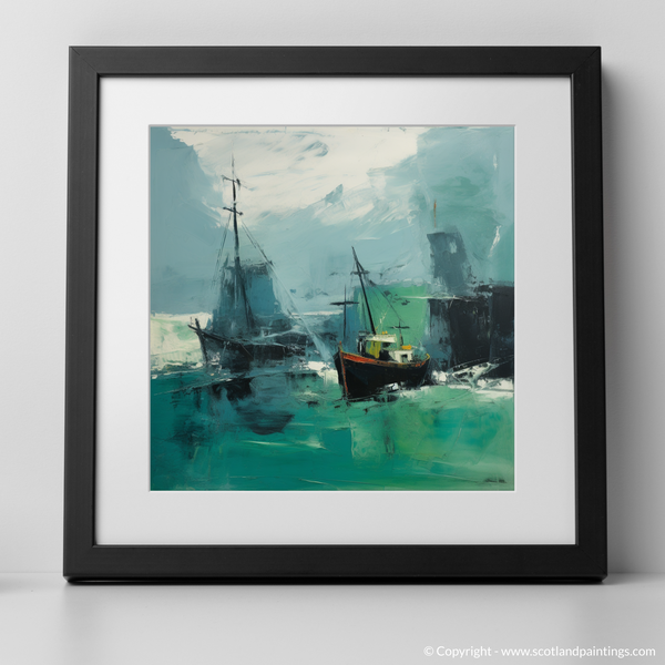 Framed version of Tarbert Marina