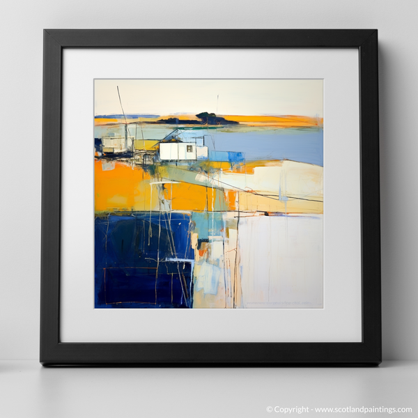 Framed version of Whitehills Harbour