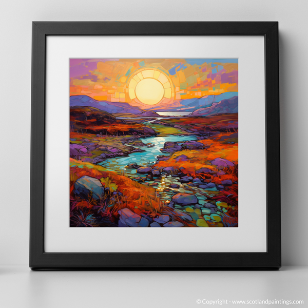 Framed version of Isle of Harris