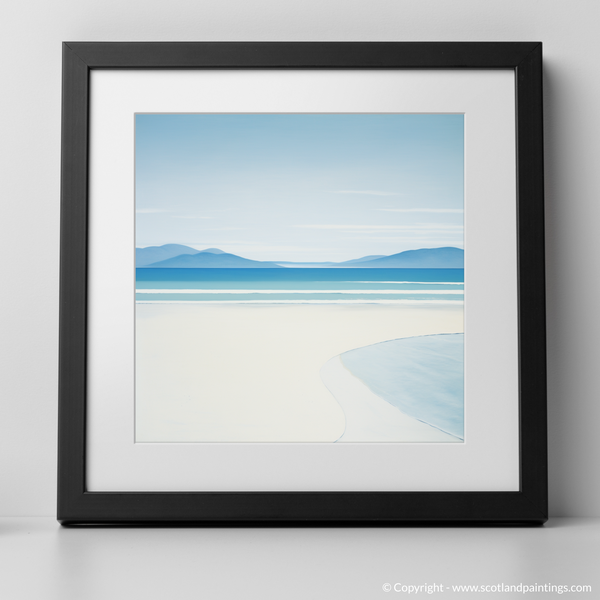 Framed version of Seilebost Beach