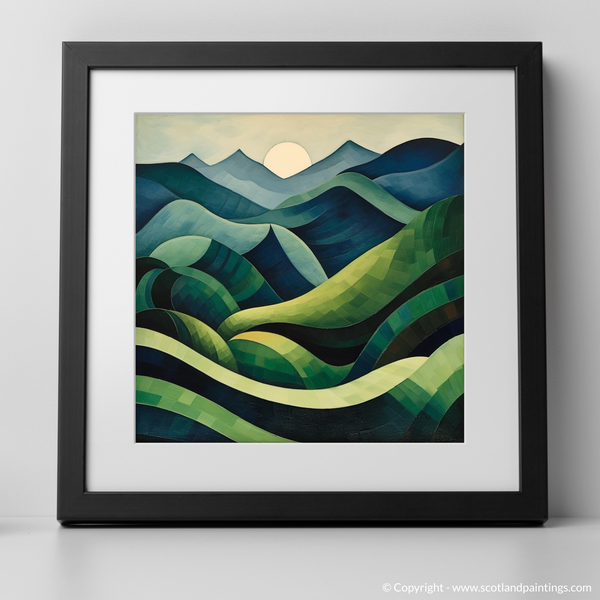 Framed version of Aonach Eagach