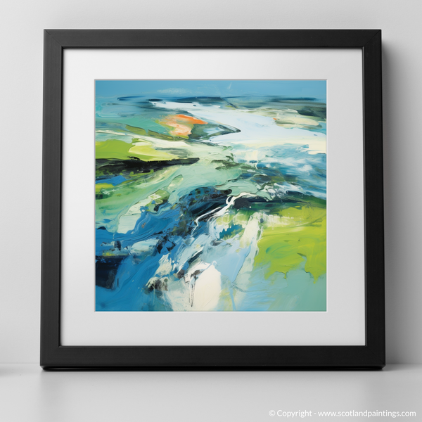 Framed version of River Nith