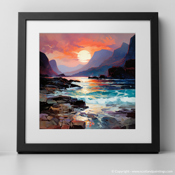 Framed version of Elgol Bay