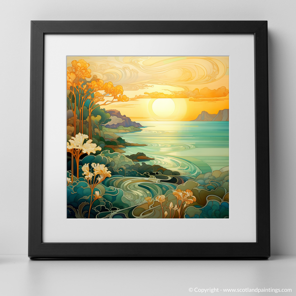 Framed version of Ardtun Bay