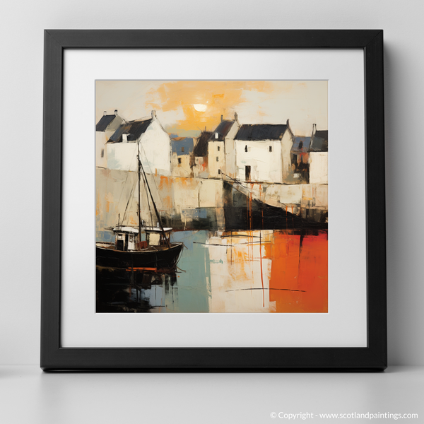 Framed version of Pittenweem Harbour