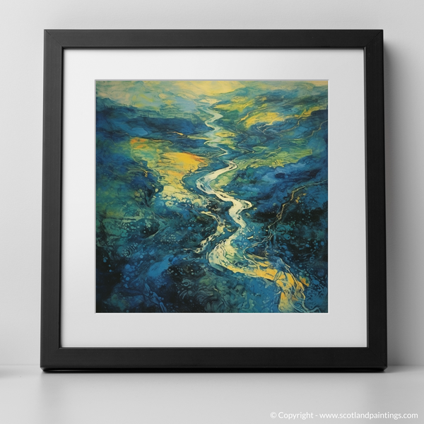 Framed version of River Deveron