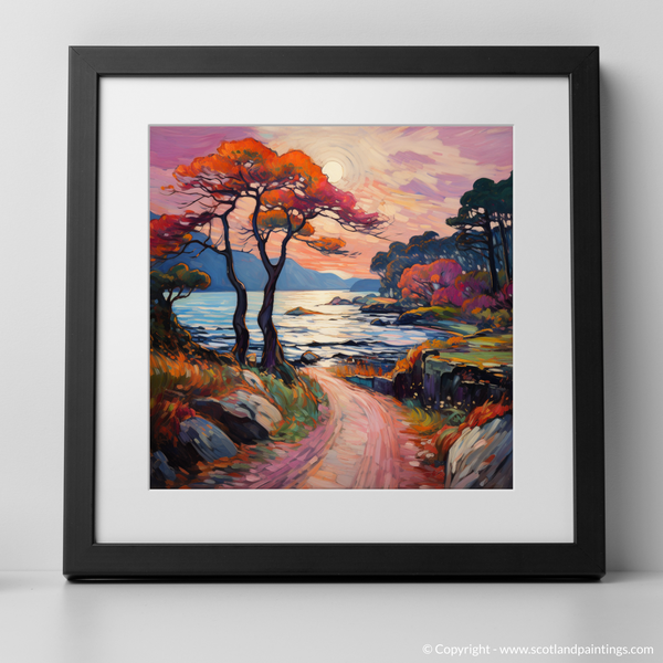 Framed version of Loch Katrine