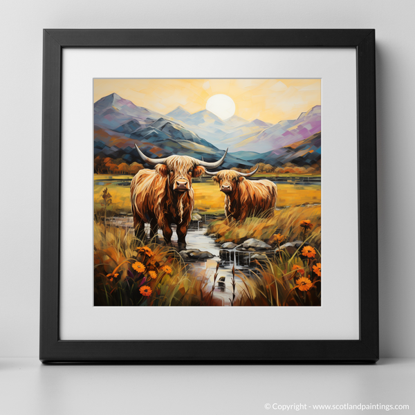 Framed version of Glencoe