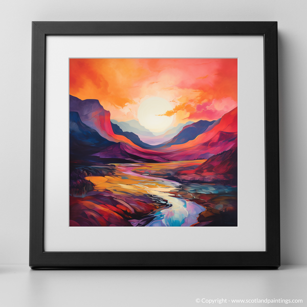 Framed version of Glencoe