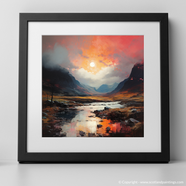 Framed version of Glencoe