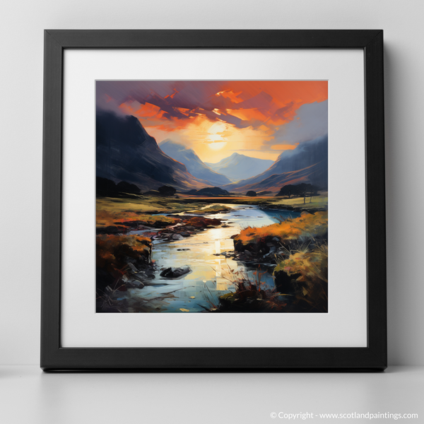 Framed version of Glencoe