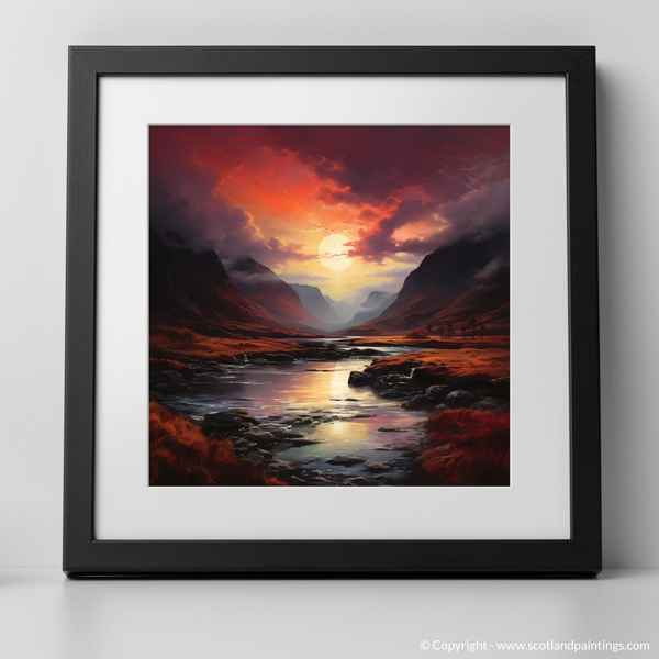 Framed version of Glencoe