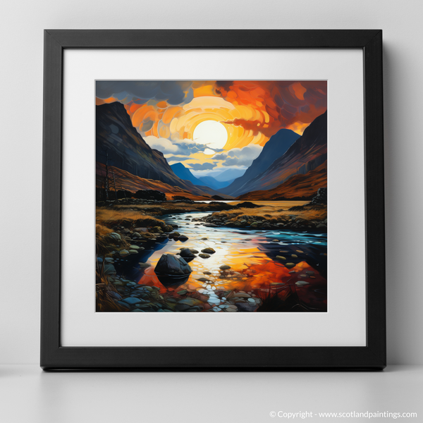 Framed version of Glencoe