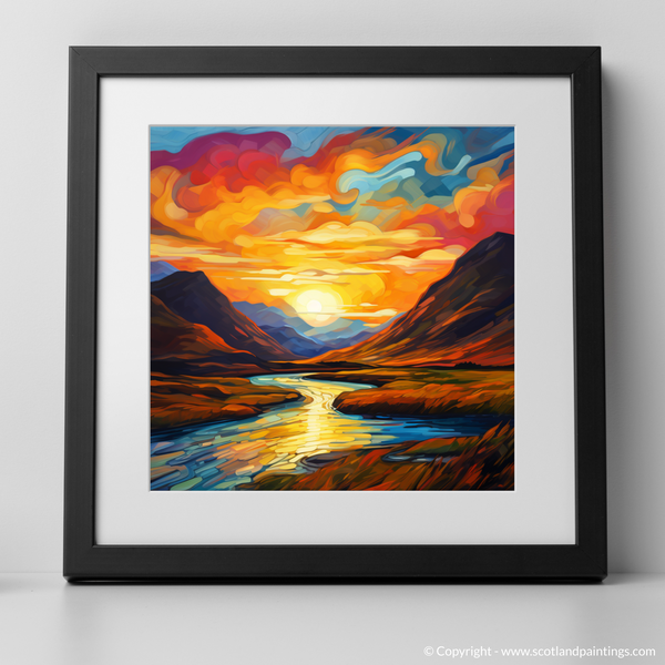 Framed version of Glencoe