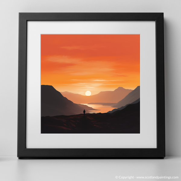 Framed version of Glencoe