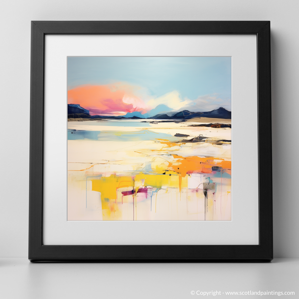 Framed version of Mellon Udrigle Beach