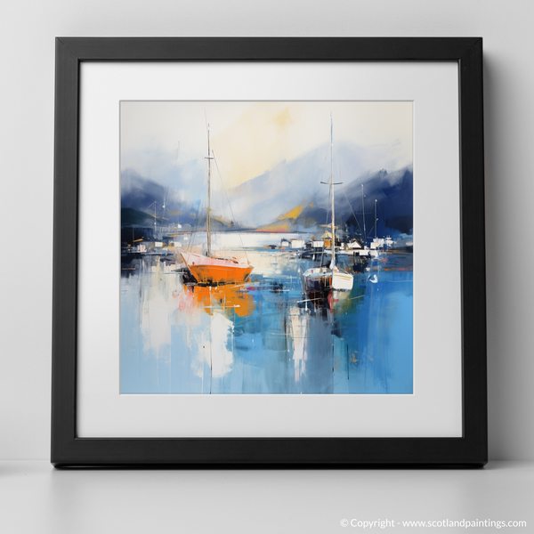 Framed version of Tarbert Marina