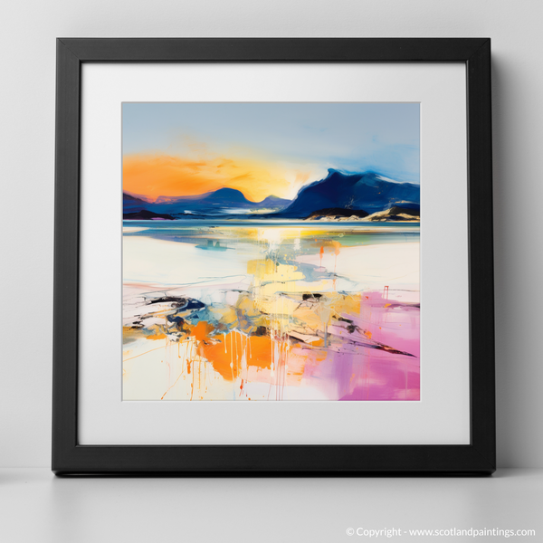 Framed version of Mellon Udrigle Beach