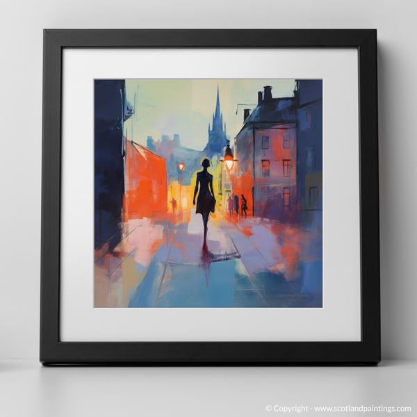 Framed version of The Royal Mile