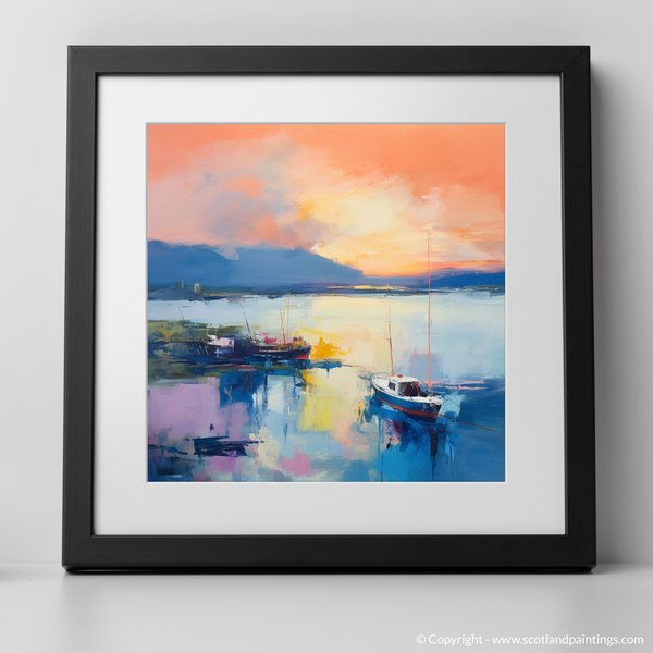 Framed version of Cromarty Harbour