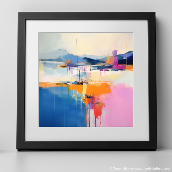 Framed version of St Abba's Harbour