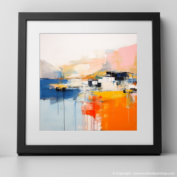 Framed version of Craobh Haven Harbour