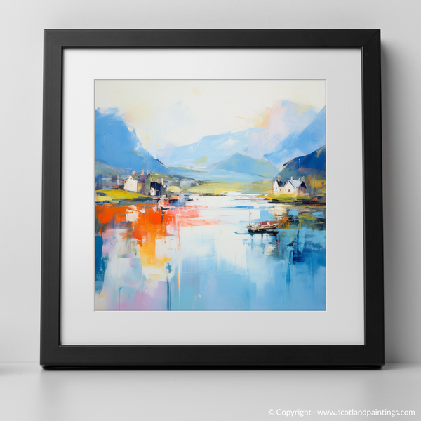 Framed version of Craobh Haven Harbour