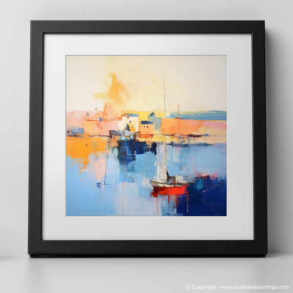 Framed version of Port Ellen Harbour