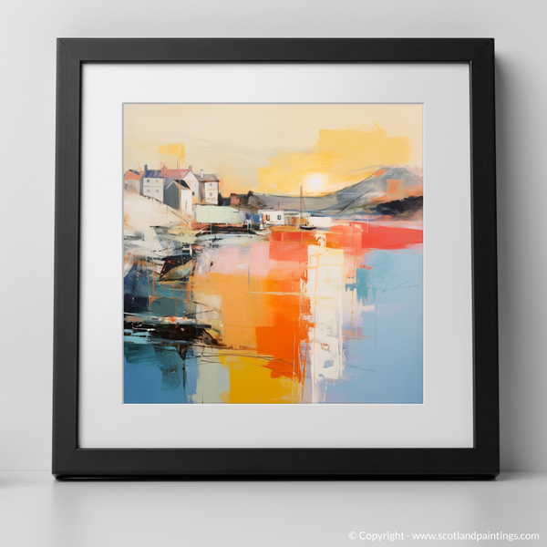 Framed version of Stonehaven Harbour