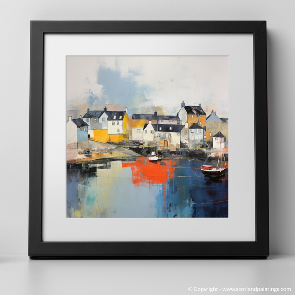 Framed version of North Berwick Harbour