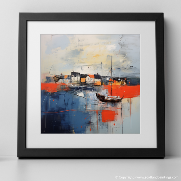 Framed version of North Berwick Harbour