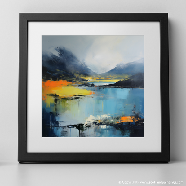 Framed version of Loch Shiel