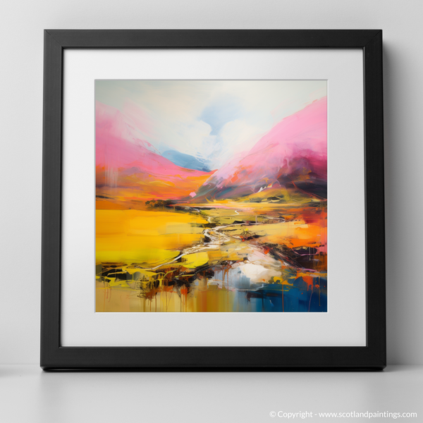 Framed version of Glen Strathfarrar