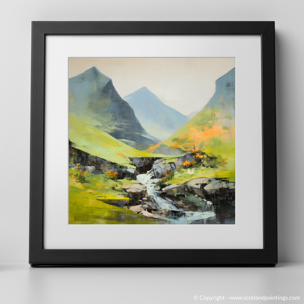 Framed version of Grey Mare's Tail