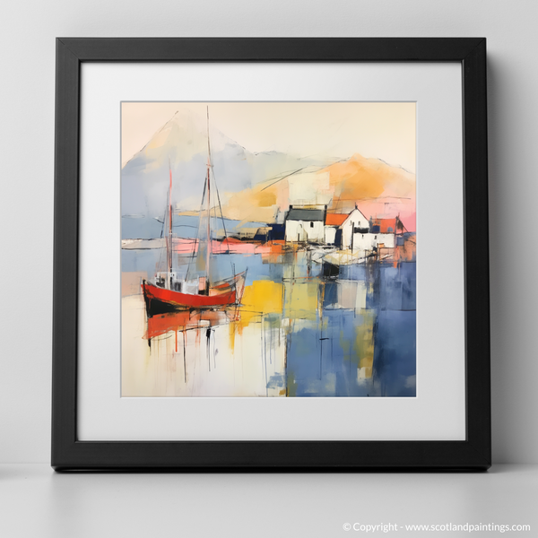 Framed version of Ullapool Harbour