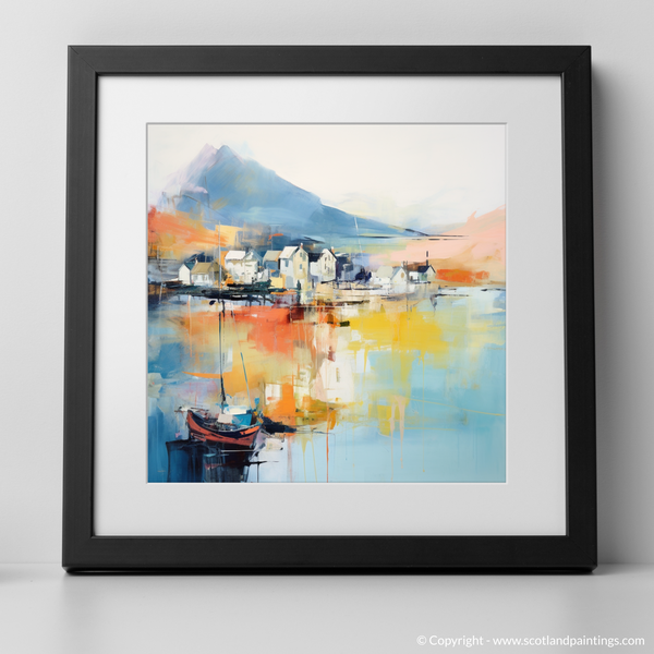 Framed version of Ullapool Harbour