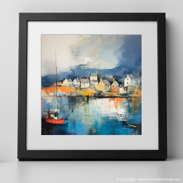 Framed version of Millport Harbour