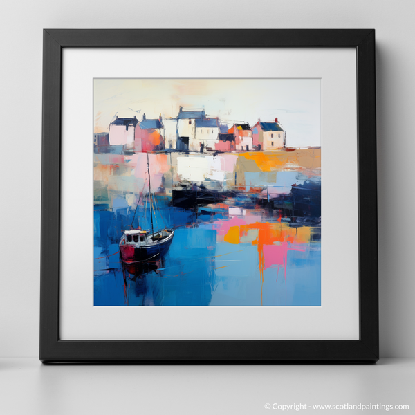 Framed version of Pittenweem Harbour