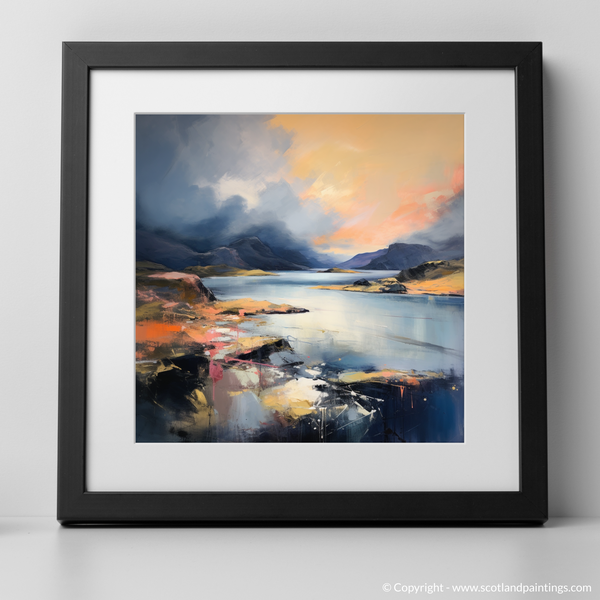 Framed version of Shieldaig Bay