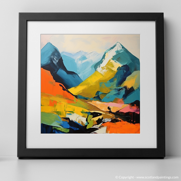 Framed version of Aonach Eagach