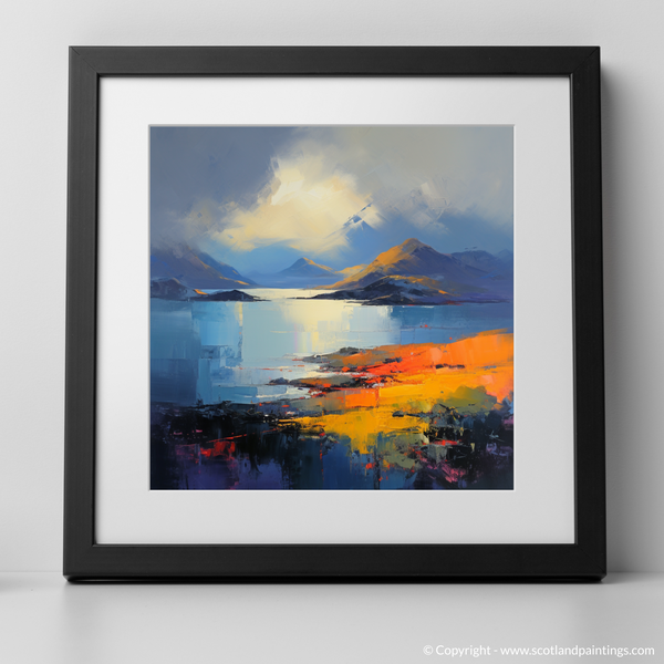 Framed version of Isle of Skye