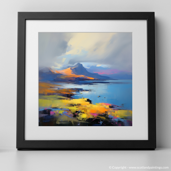 Framed version of Isle of Skye