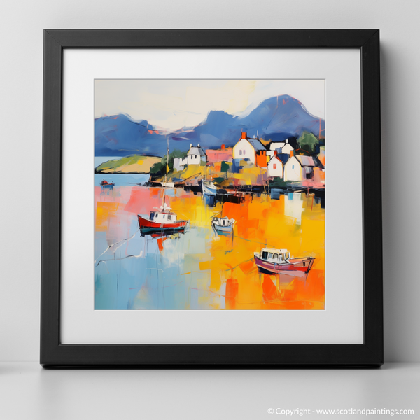 Framed version of Plockton Harbour