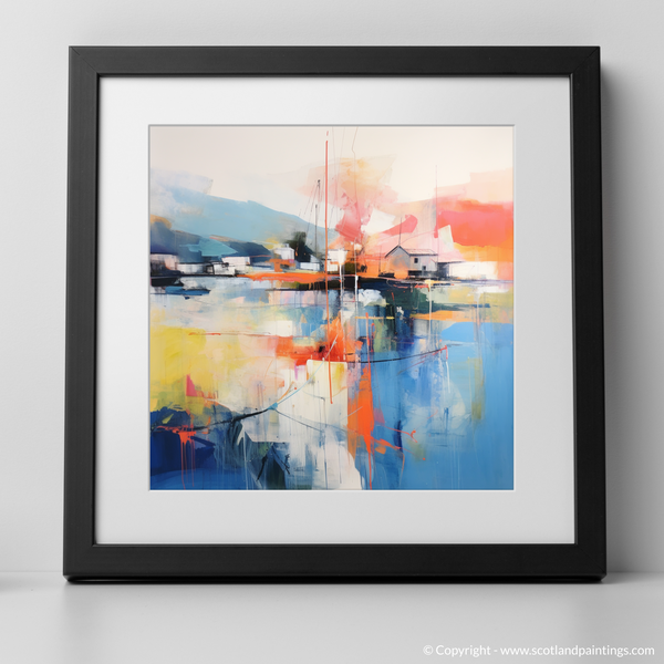 Framed version of Tarbert Marina